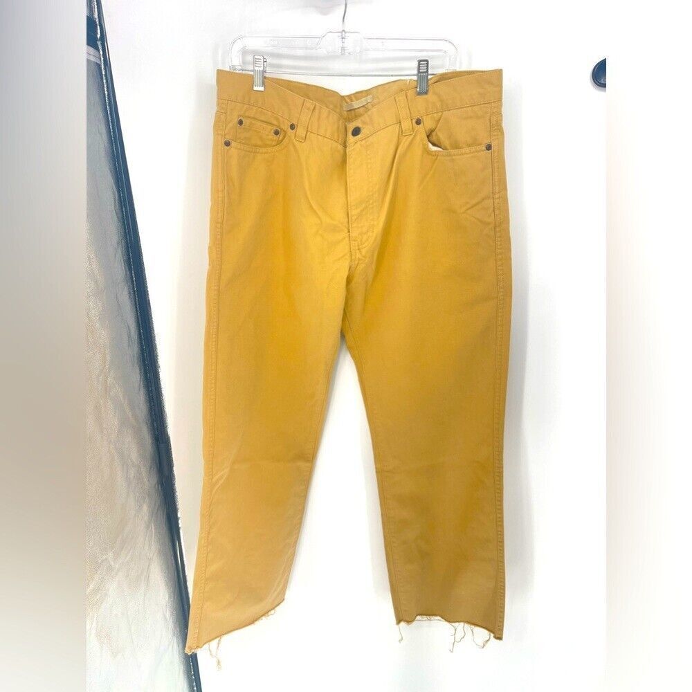 L.L. Bean men's standard fit tan color jeans size 38 x 28